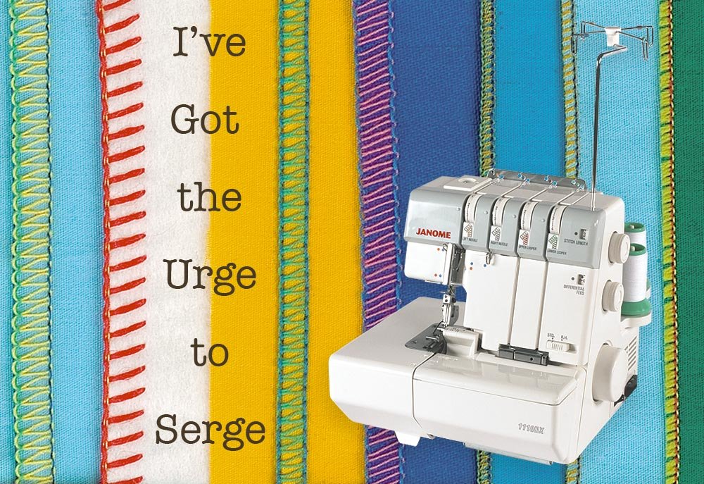 Serge sewing deals machine