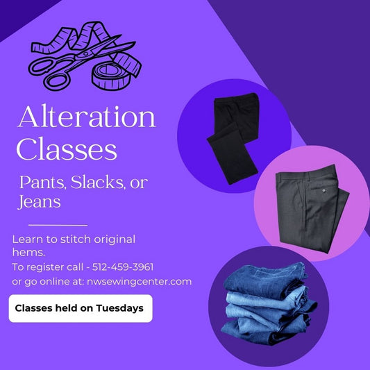 Alterations Class: How to Hem a Pair of Pants/Slacks/Jeans
