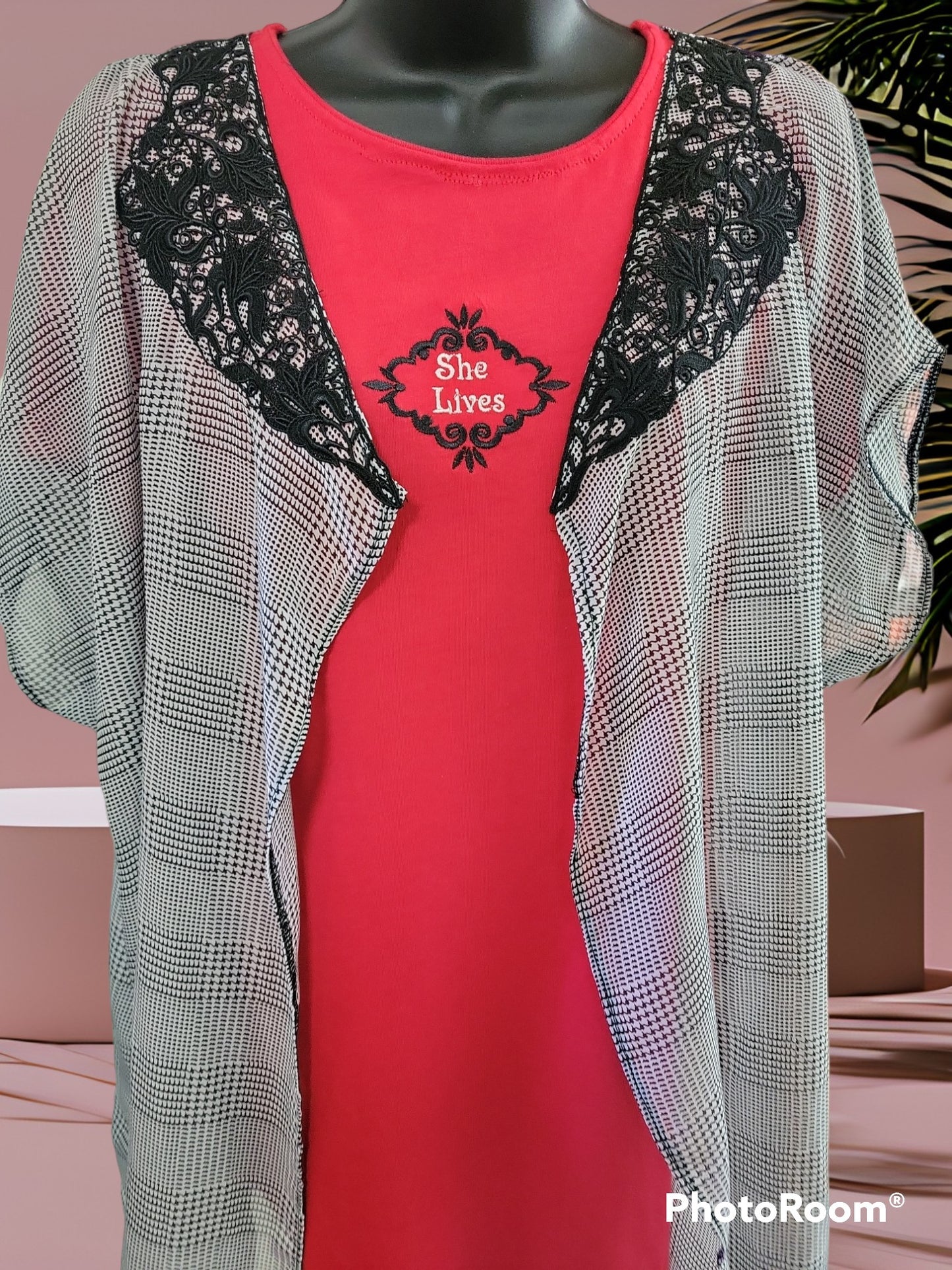 Kimono Vest, Multi (by Louise & Company Designs)